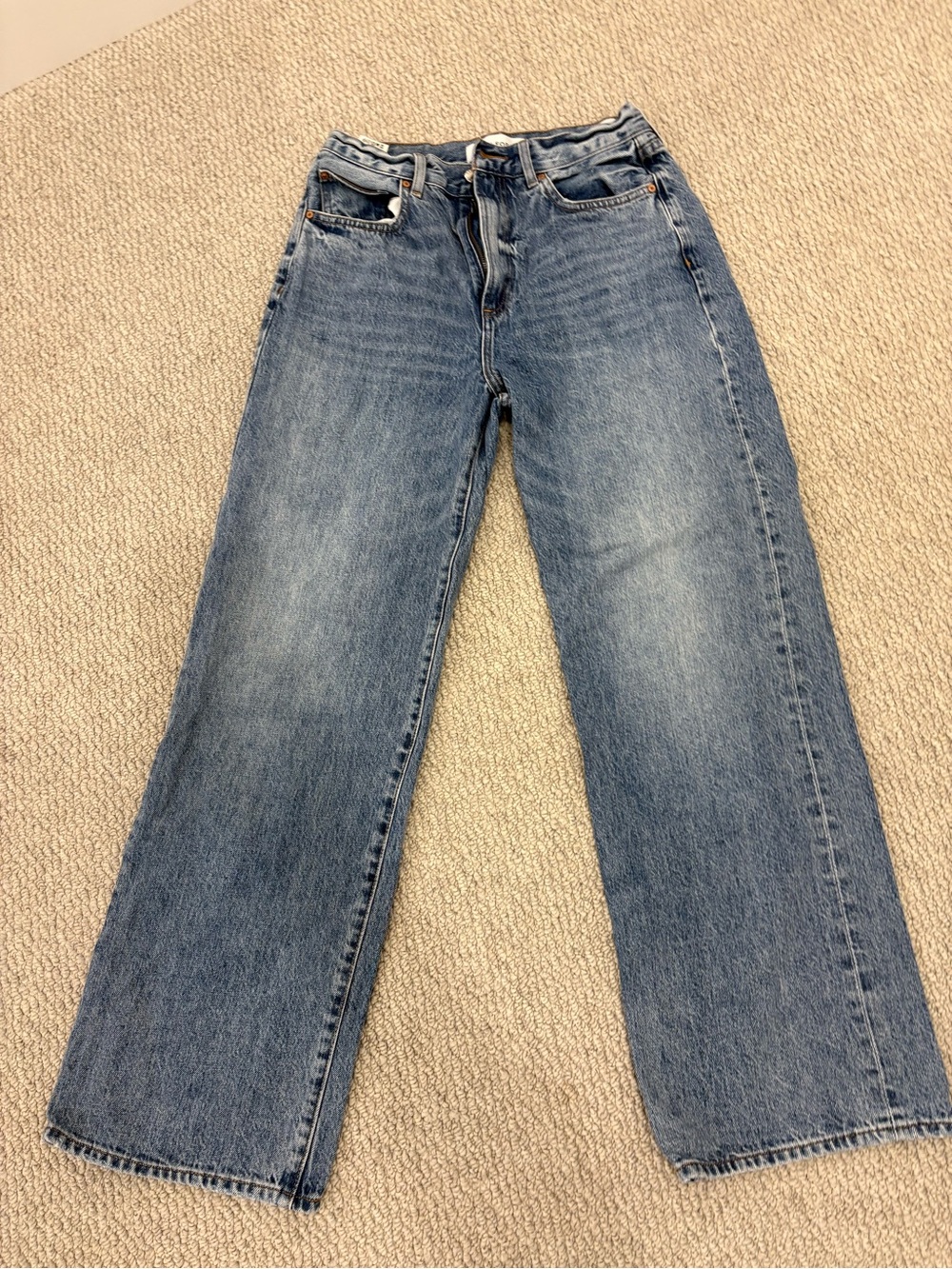 Denim Forum Straight-Leg Women’s Jeans - Light Blue Wash